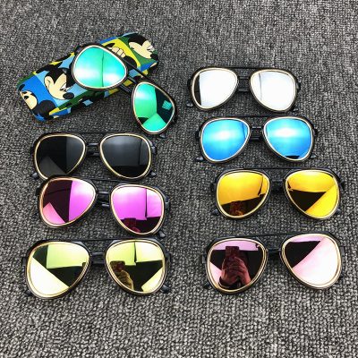 Kính râm trẻ em Aviator tráng gương, UV400