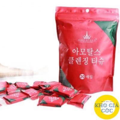 Gói 20 viên Khăn nén khô Sử dụng một lần - Khăn nén Du lịch khổ - Khăn uớt viên kẹo