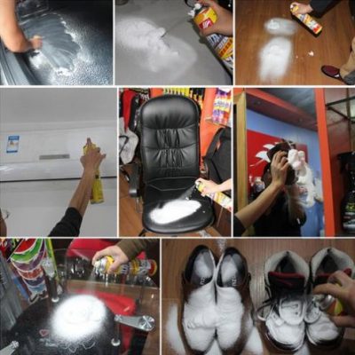 [650Ml] Chai Xịt Bọt Vệ Sinh Nội Thất Xe, Giày Da, Túi Da, Ghế Sofa