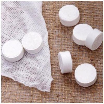 Gói 20 Viên Khăn Nén Khô Sử Dụng Một Lần - Khăn Nén Du Lịch Khổ - Khăn Uớt Viên Kẹo