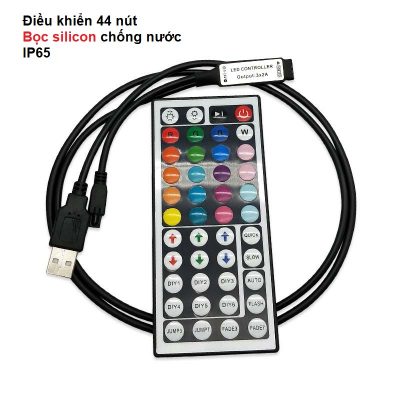 Dây Đèn Led Trang Trí Tivi, Máy Tính - App 16 Triệu Màu Nháy Theo Nhạc