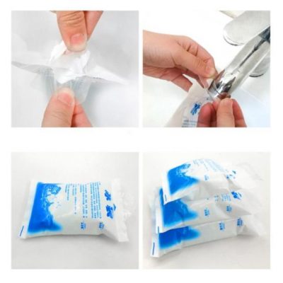 Túi Đá Gel Giữ Lạnh Thực Phẩm - Không Chảy Nước - Ướp Thực Phẩm, Đồ Ăn