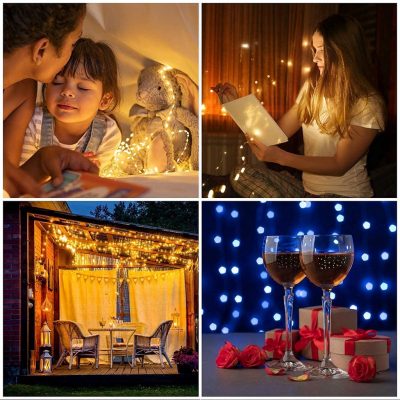 Đèn Fairy Light Trang Trí Cây Thông Noel, Trang Trí Tết - App 16 Triệu Màu