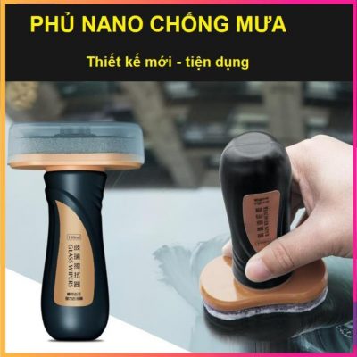 Phủ Nano kính ô tô TrueFul - Chống bám nước kính xe hơi