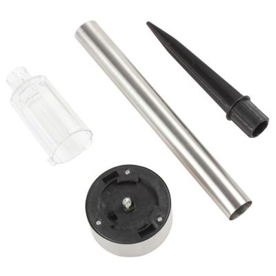 Đèn Led Sân Vườn Năng Lượng Mặt Trời Inox - Chống Nước Gd0032