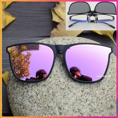 Kính Râm Kẹp, Kính Râm Cận Thời Trang - Phân Cực Polarized, Uv 400 - Km301