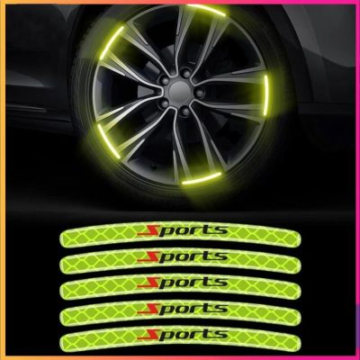 Tem Dán Lazang Xe Ô tô, Vành Xe Máy Phản Quang - Chống Nước, Bền Màu, Dễ Sử Dụng