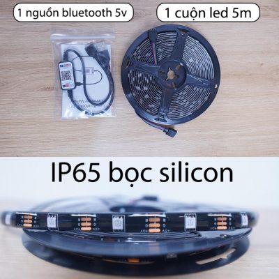 Dây Đèn Led Trang Trí Tivi, Máy Tính - App 16 Triệu Màu Nháy Theo Nhạc