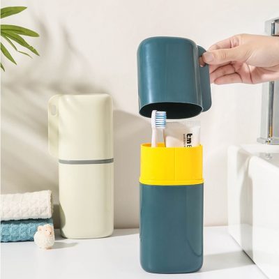 Hộp Đựng Bàn Chải, Kem Đánh Răng, Lược, Khăn Mặt - Du Lịch Tiện Lợi