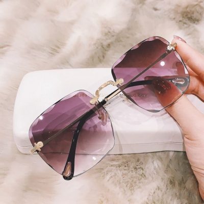 Mắt Kính Nữ Thời Trang 2021 - Kính Râm Nữ Hàn Quốc Đep Cao Cấp Gọng Vuông_Km014