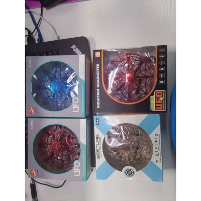 Đĩa Bay Ufo Cảm Ứng Hồng Ngoại - Pin Sạc, Nhựa Dẻo Chống Va Đập